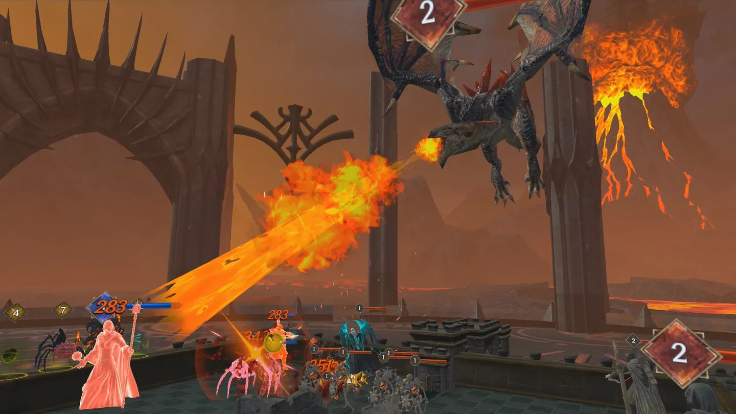 #4. Heroes Battle: Darksword (Meta) Oleh: COM2US ROCA