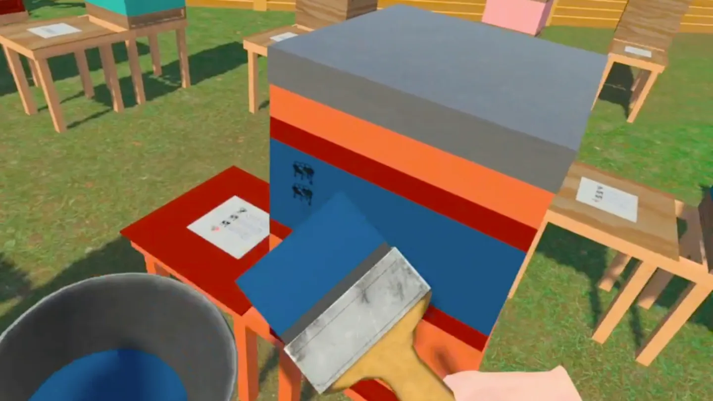 #4. BEEKEEPING SIMULATOR VR (Meta) Ved: BENDIS Games