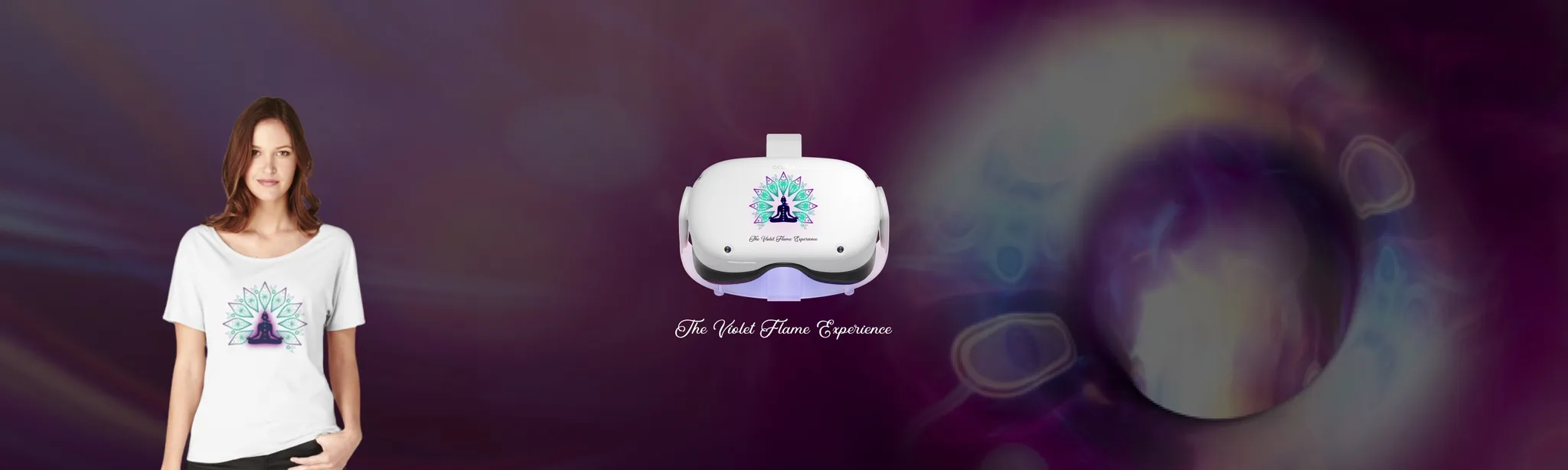 Skærmbilleder (6) Violet Flame Experience