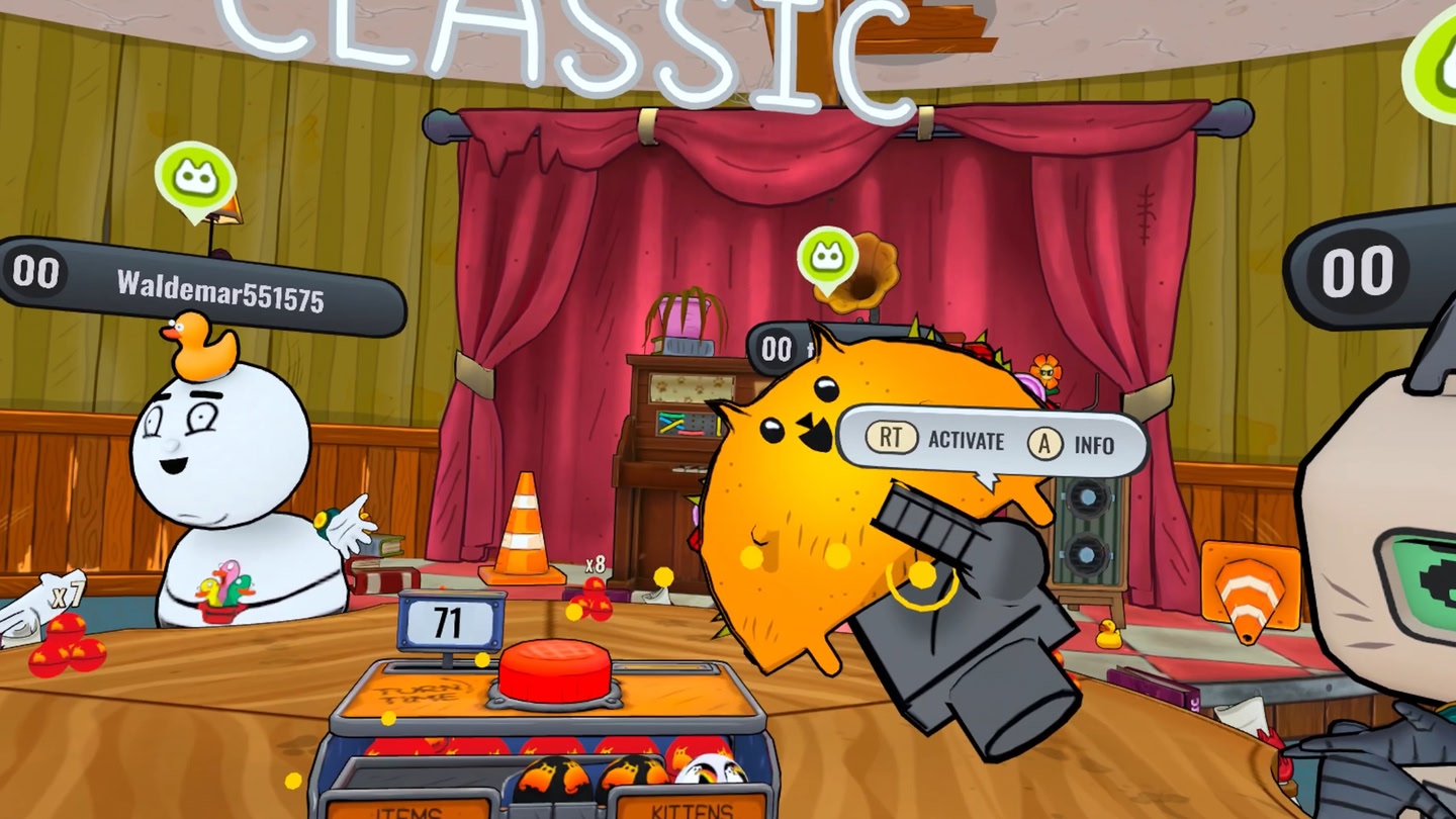 #4. Exploding Kittens VR (Meta) 由: Saber Interactive Inc