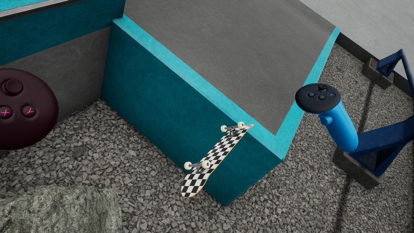 #3. VR Skater: SL (Meta) 由: DEFICIT Games