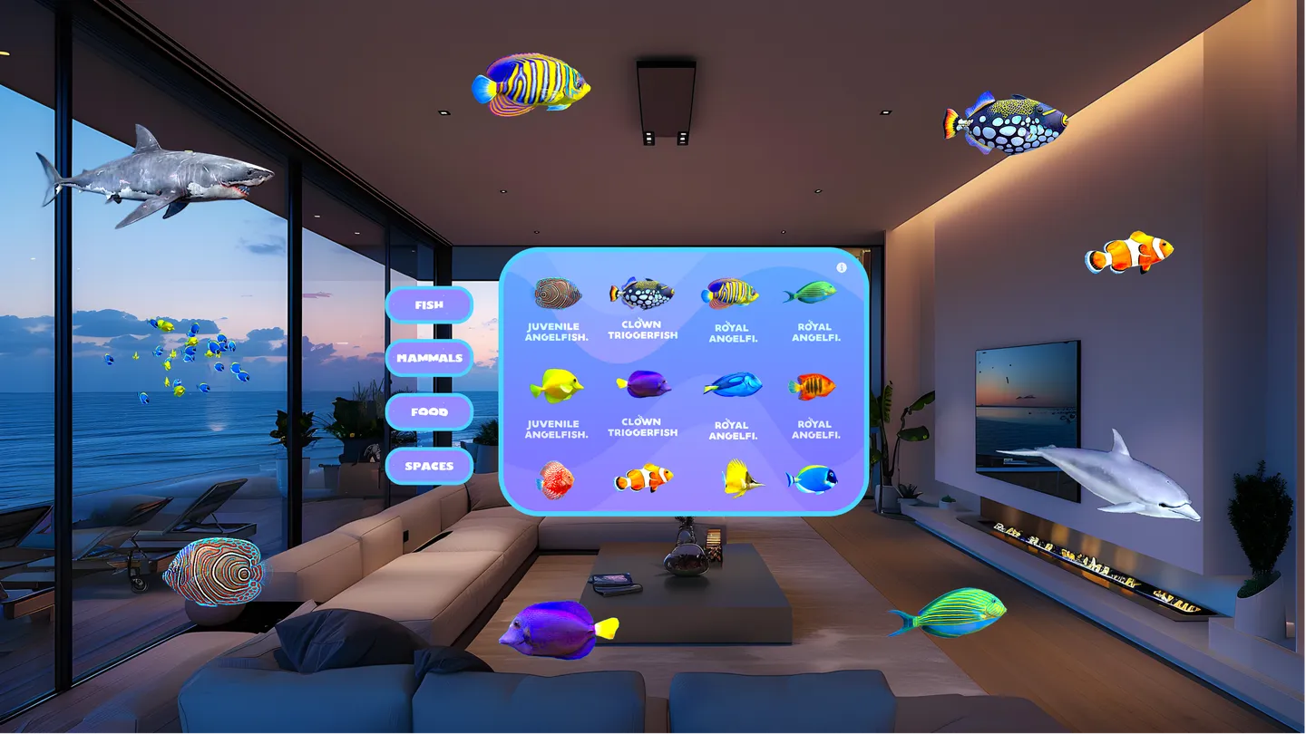 #4. Aquarium Adventures (Meta) بواسطة: Frame Sixty Labs LLC