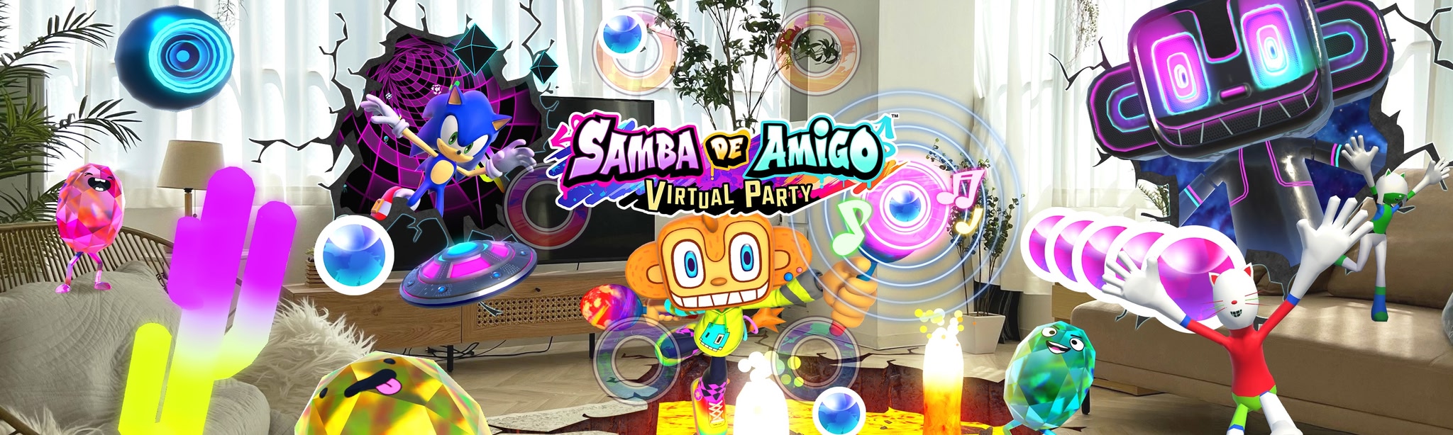 Capturas... (6) Samba de Amigo: Virtual Party