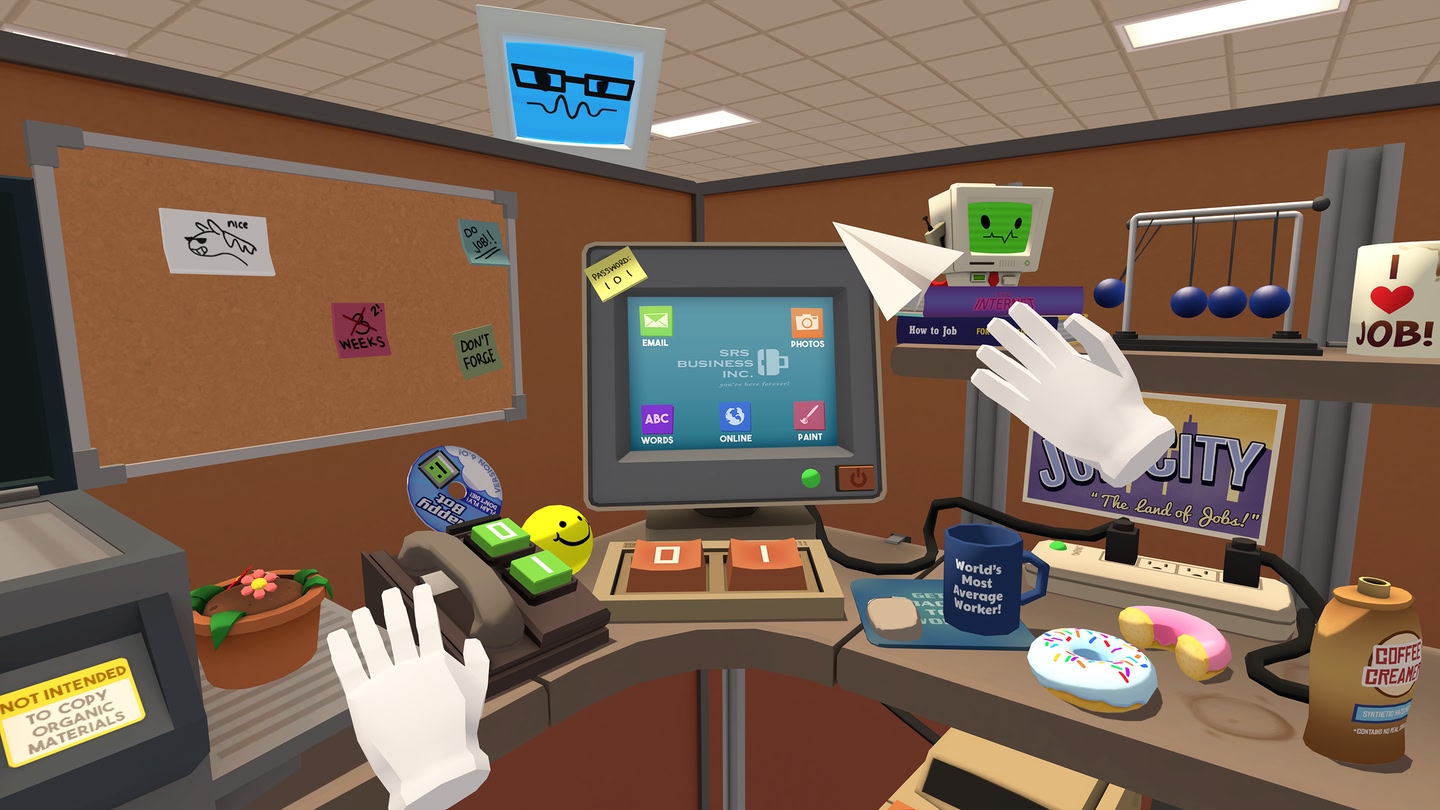 #2. Job Simulator (Meta) Podle: Owlchemy Labs
