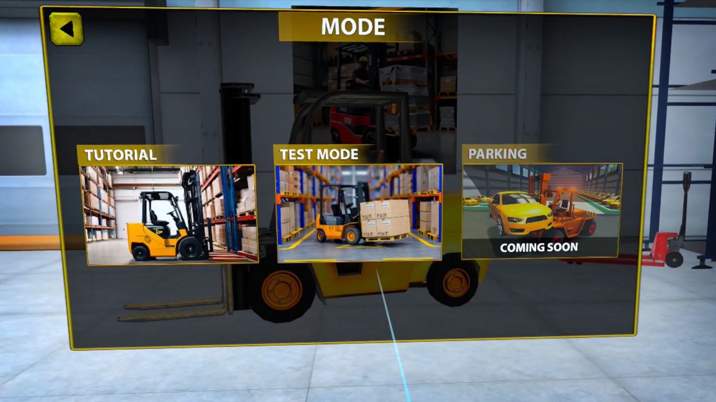 #4. Forklift Simulator VR - Realistic Fork lifter Operator (Meta) 게시자: Rebel Game Studio