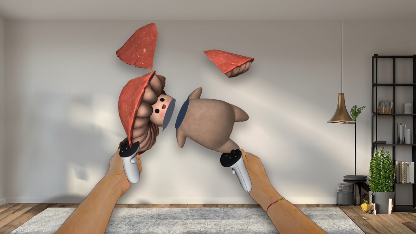 #4. Fractured: Mixed Reality 3D puzzle (Meta) By: MIXRIFT