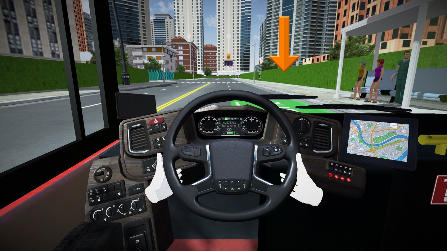#2. City Bus Simulator - Driving Game (Meta) 게시자: TulipApps