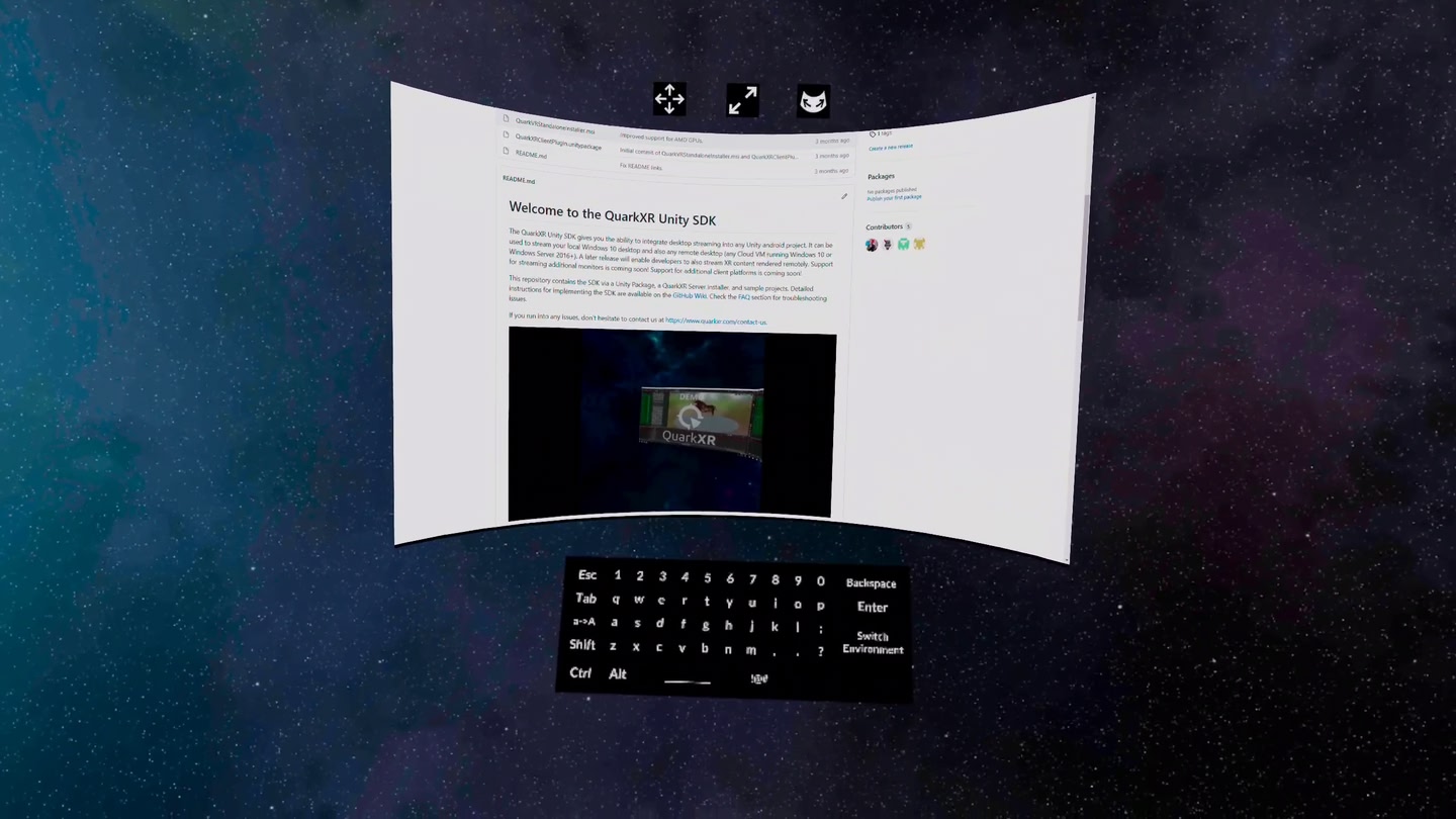 #3. Control Room (Meta) Podle: QuarkXR