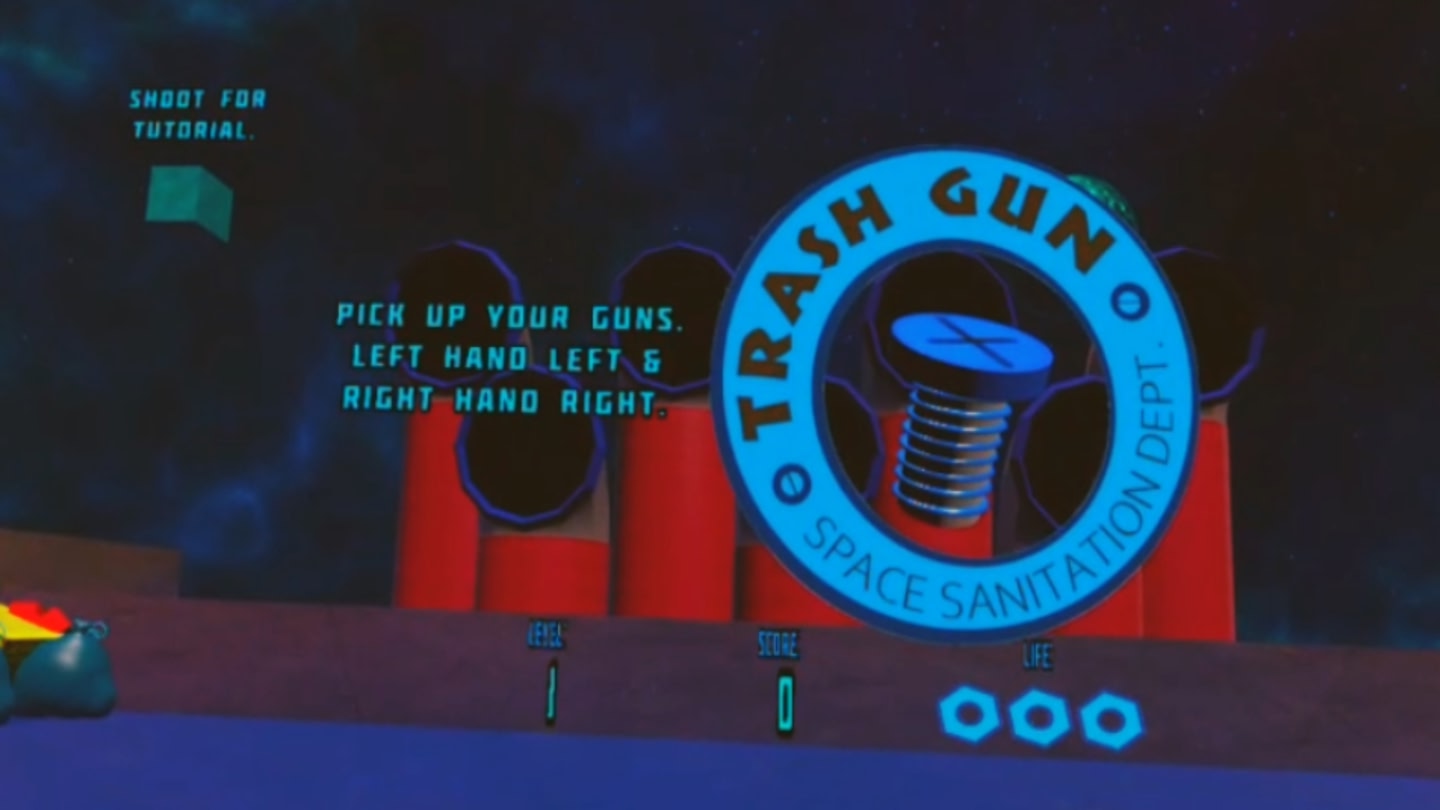 #3. TRASH GUN: Join the Space Sanitation Squad! (Meta) 来自: John Ray Games