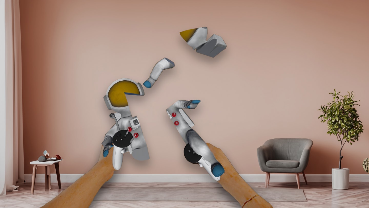 #5. Fractured: Mixed Reality 3D puzzle (Meta) By: MIXRIFT