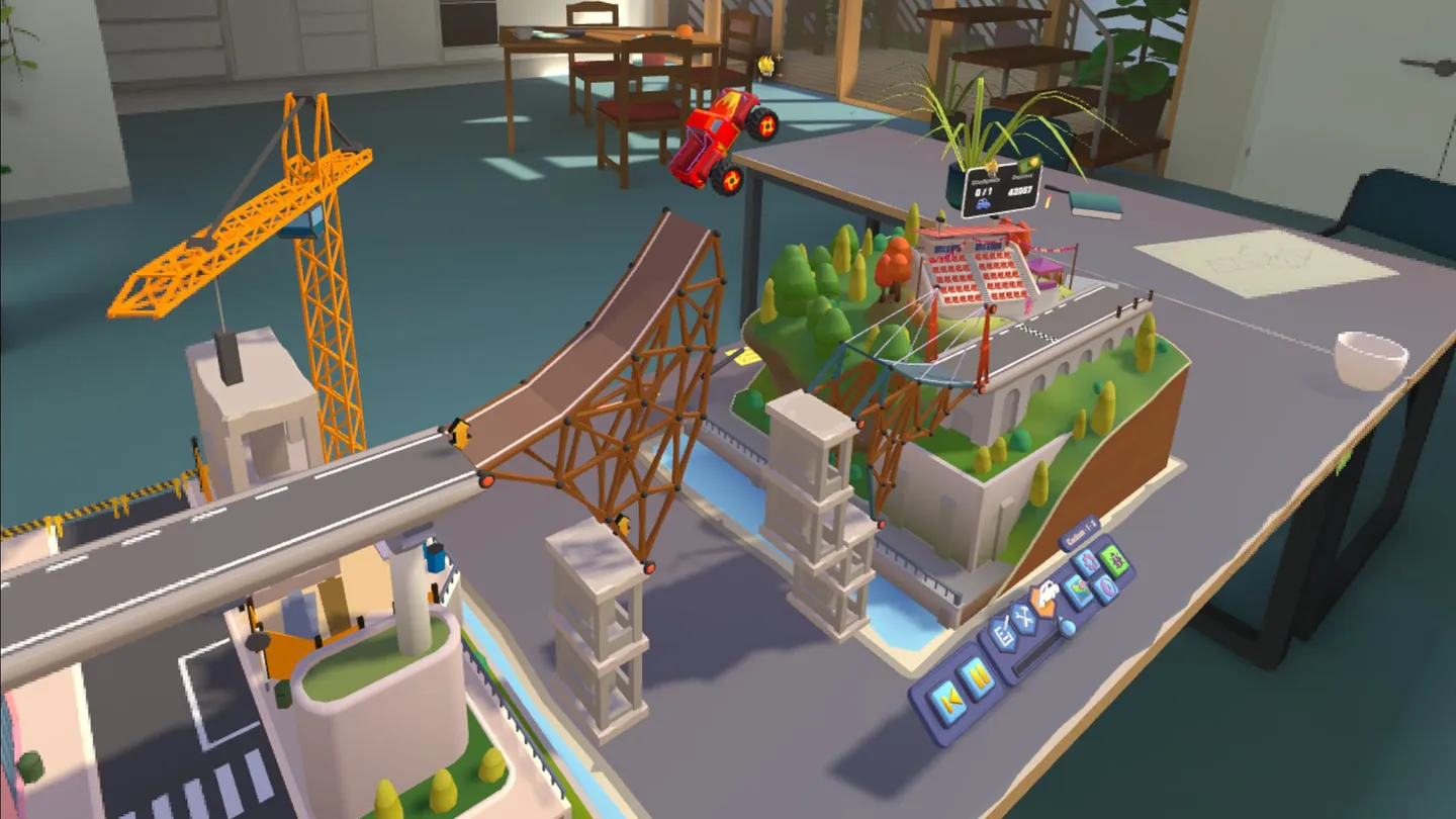 #4. Bridge Constructor Studio (Meta) di: Headup Games