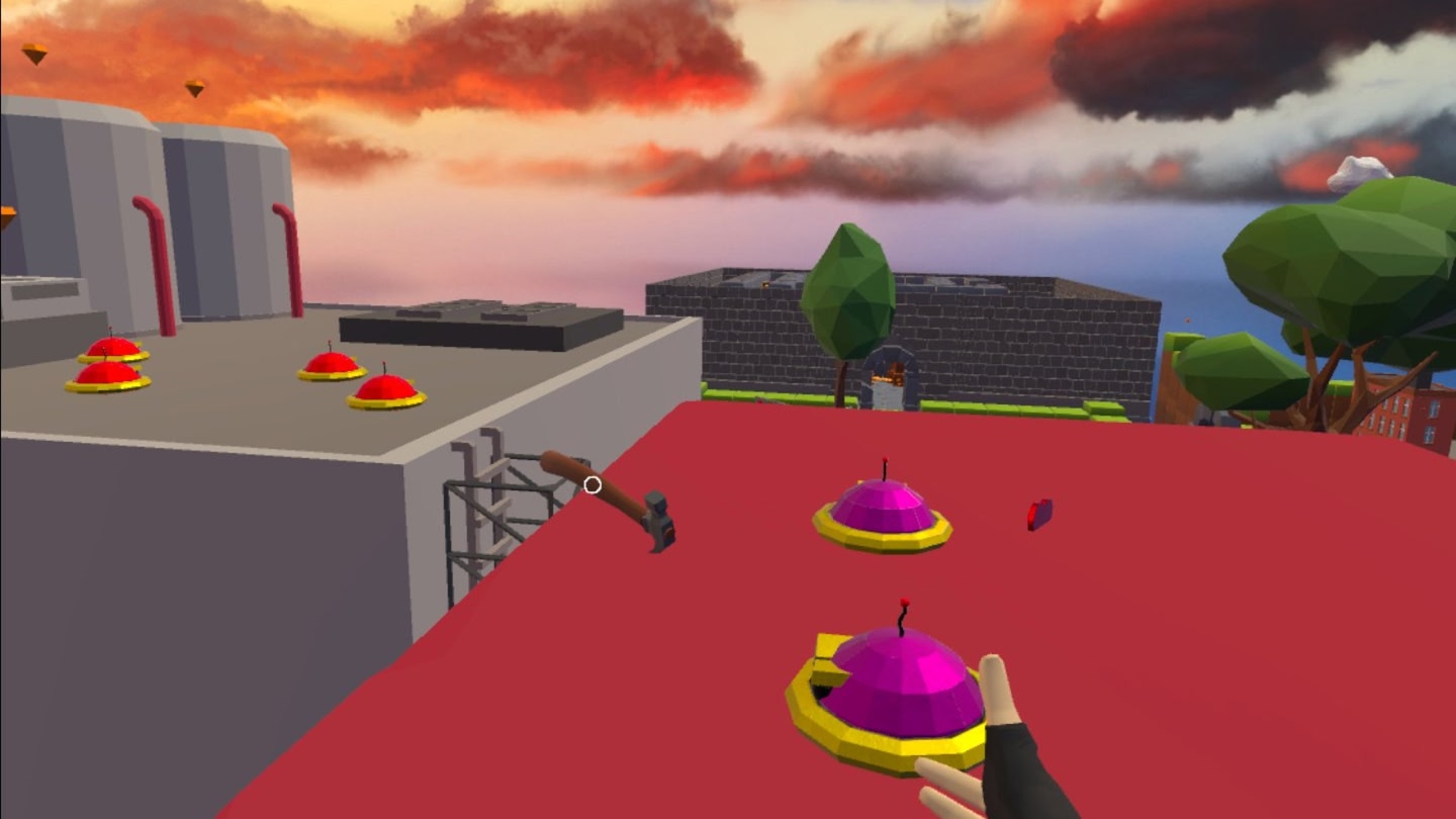 #6. Hammer Time: VR Platformer (Meta) By: John Ray Games