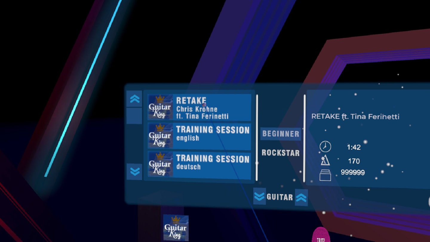 #5. GuitarKingVR (Meta) De: nolodev