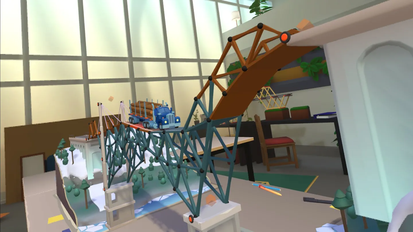 #3. Bridge Constructor Studio (Meta) โดย: Headup Games