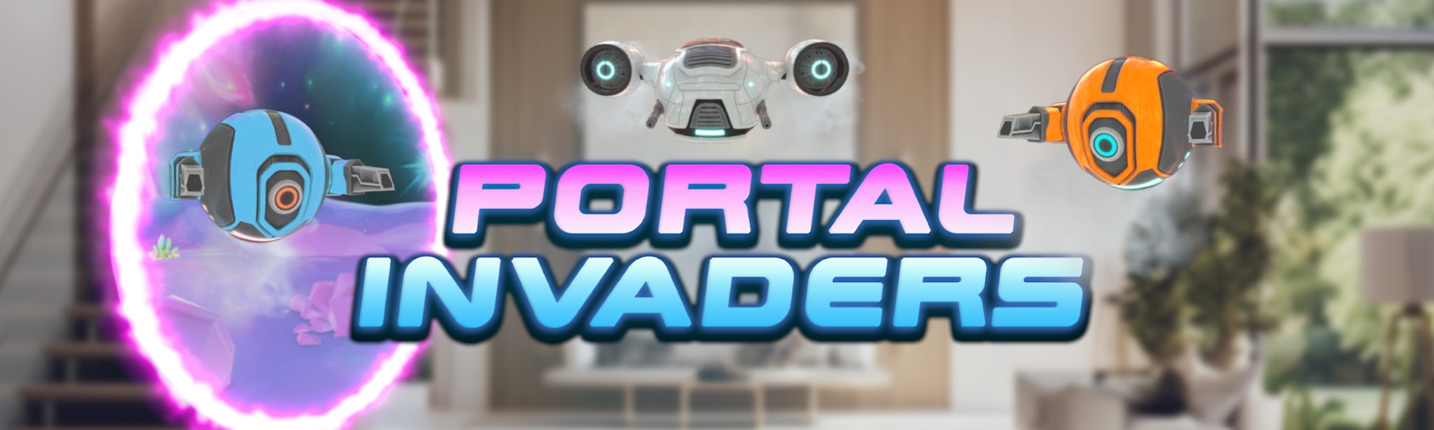 ภาพหน้าจอ (6) Portal Invaders: Mixed Reality Shooter
