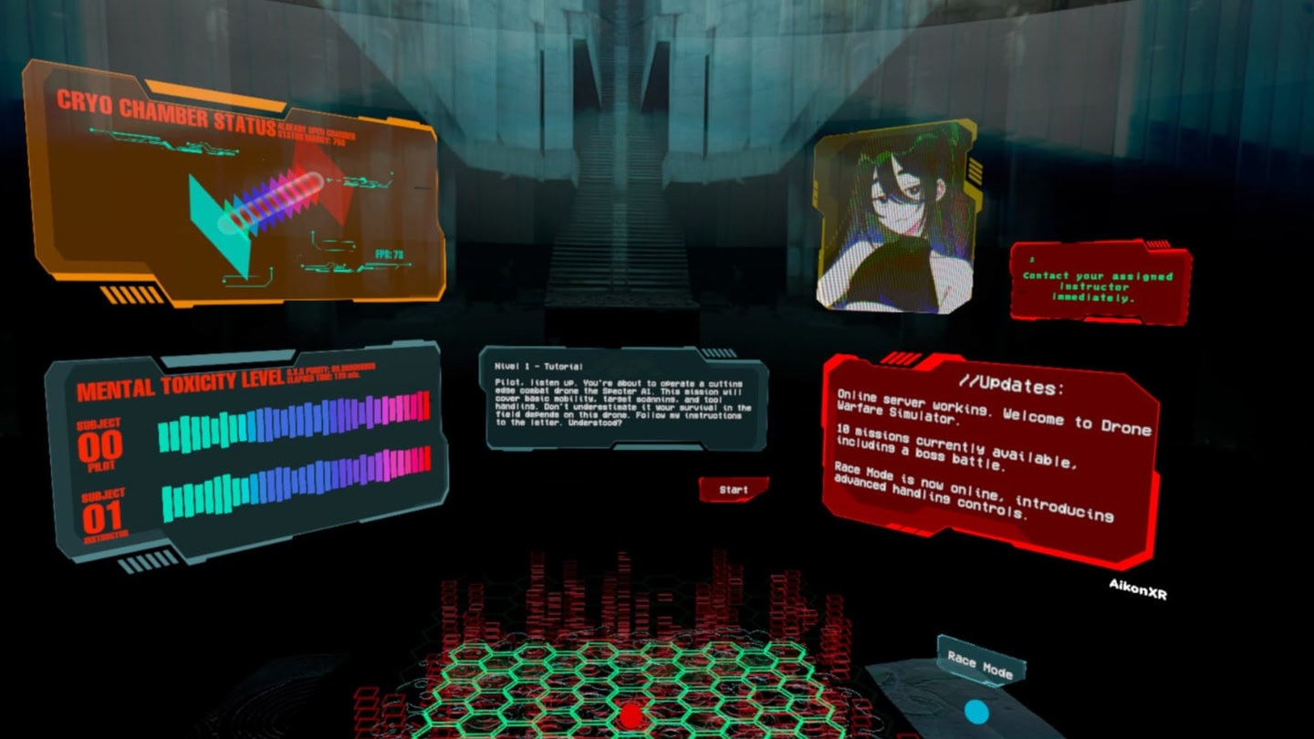 #6. Drone Frontline Simulator Demo (Meta) Podle: AikonXR