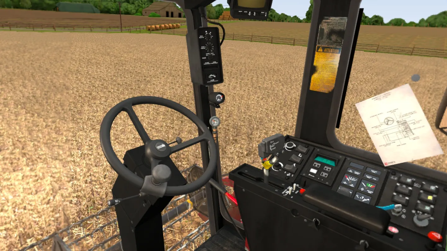 #5. Farming Simulator VR (Meta) di: GIANTS Software