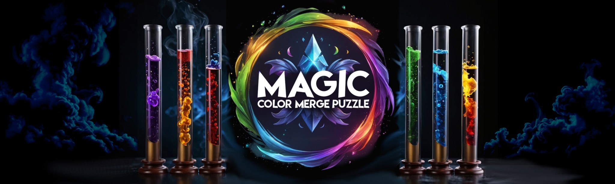 لقطات (6) Magic Color Merge Puzzle