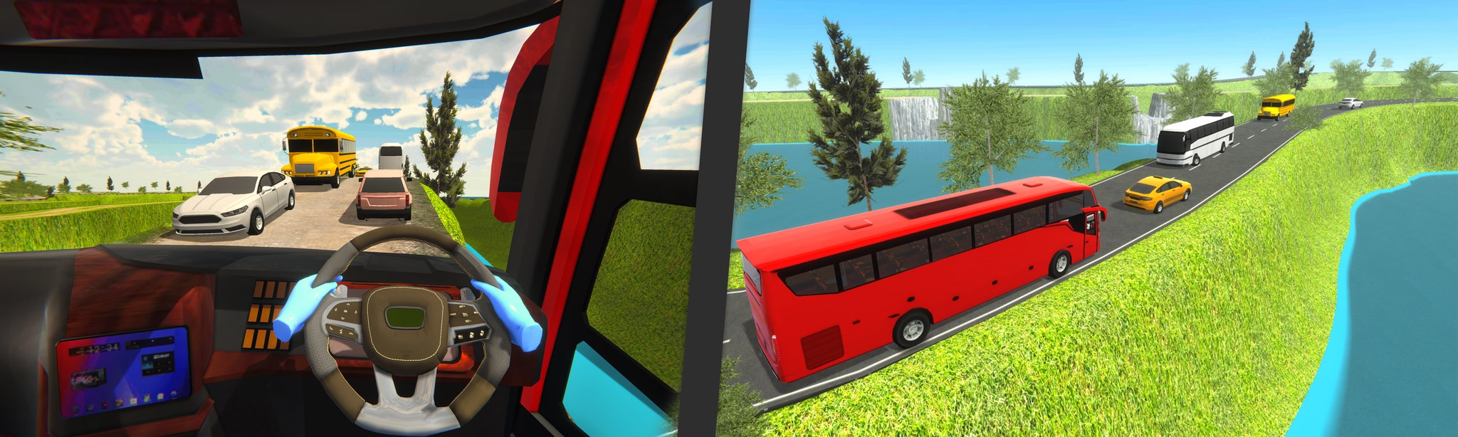 Screenshots (6) Offroad Bus Driving Game: Bus Simulator