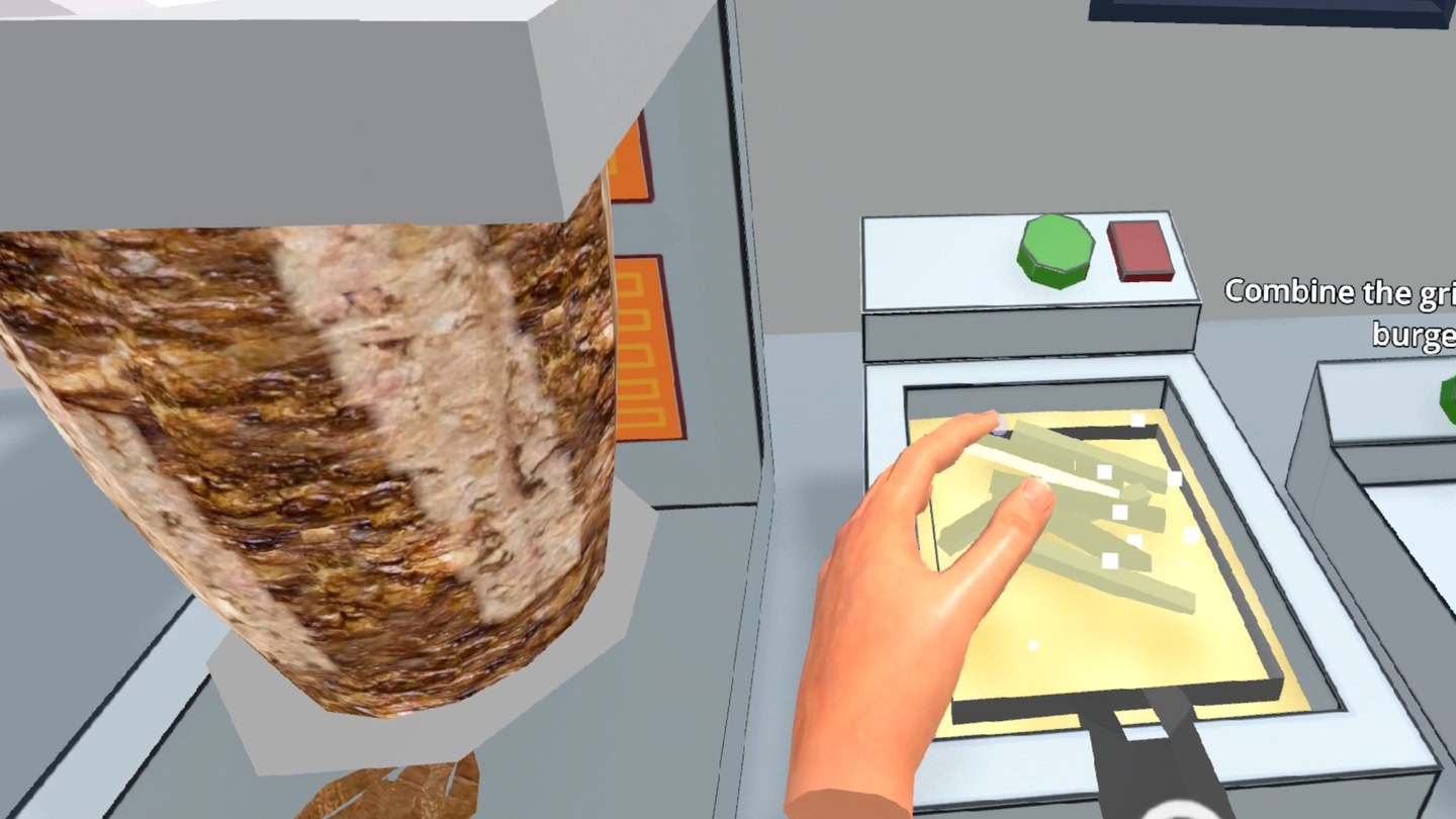 #6. Kebab Simulator VR (Meta) 由: Nils Wenzler Informatik