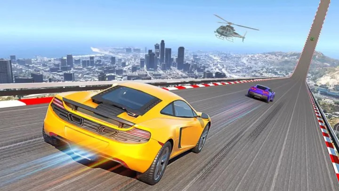 #3. Car Stunt Extreme - Car Racing Games (Meta) De: Examob