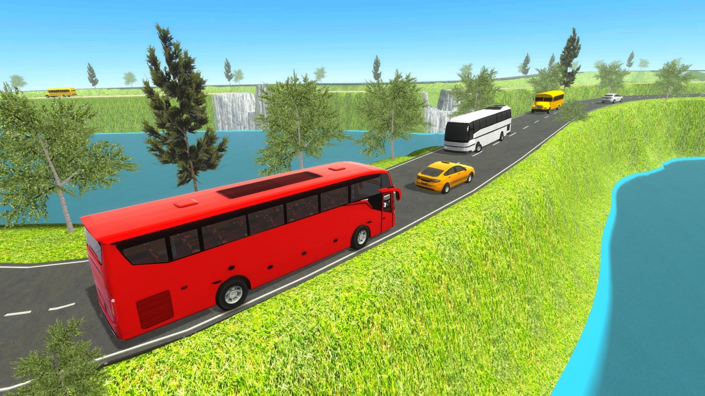 #4. Offroad Bus Driving Game: Bus Simulator (Meta) De: Gamotronix Studio