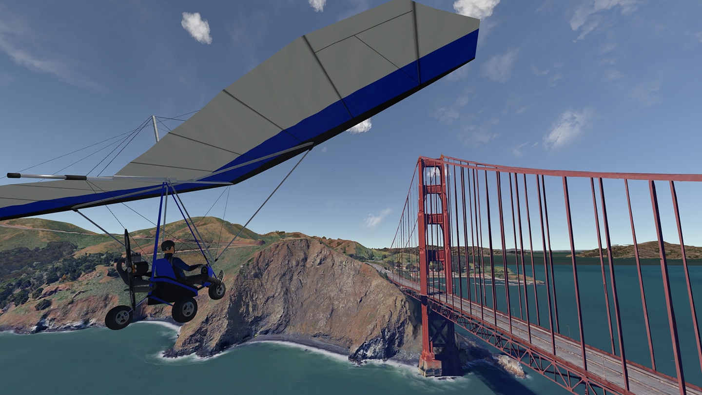 #6. Glider Sim – Soaring / Flight Simulator (Powered By Google Earth) (Meta) Ved: 5D Realities LLC