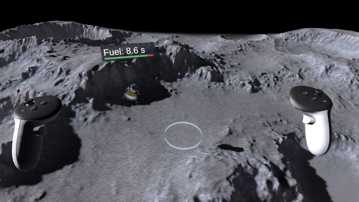 #2. VR Lander (Meta) Podle: Timestep Studio