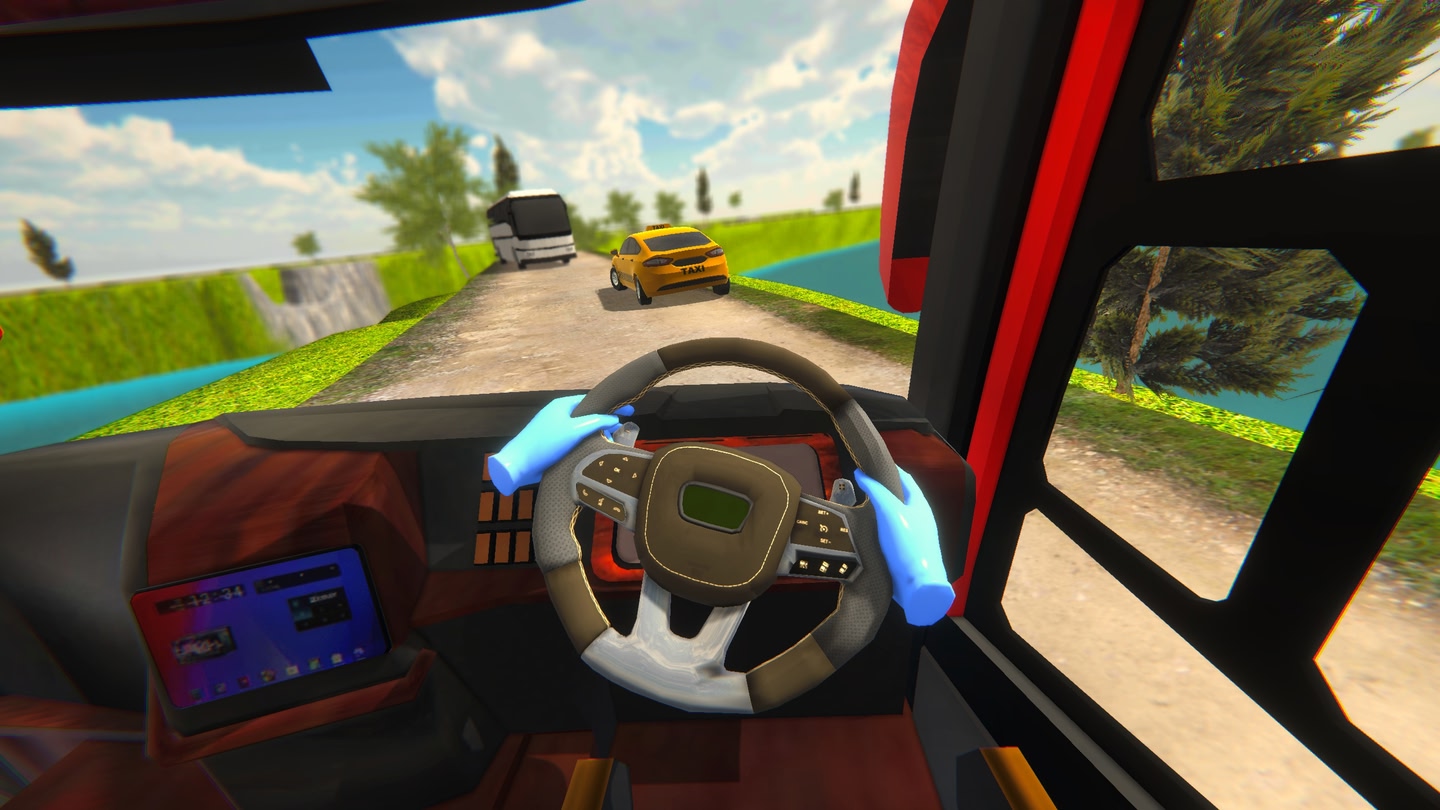 #5. Offroad Bus Driving Game: Bus Simulator (Meta) De: Gamotronix Studio