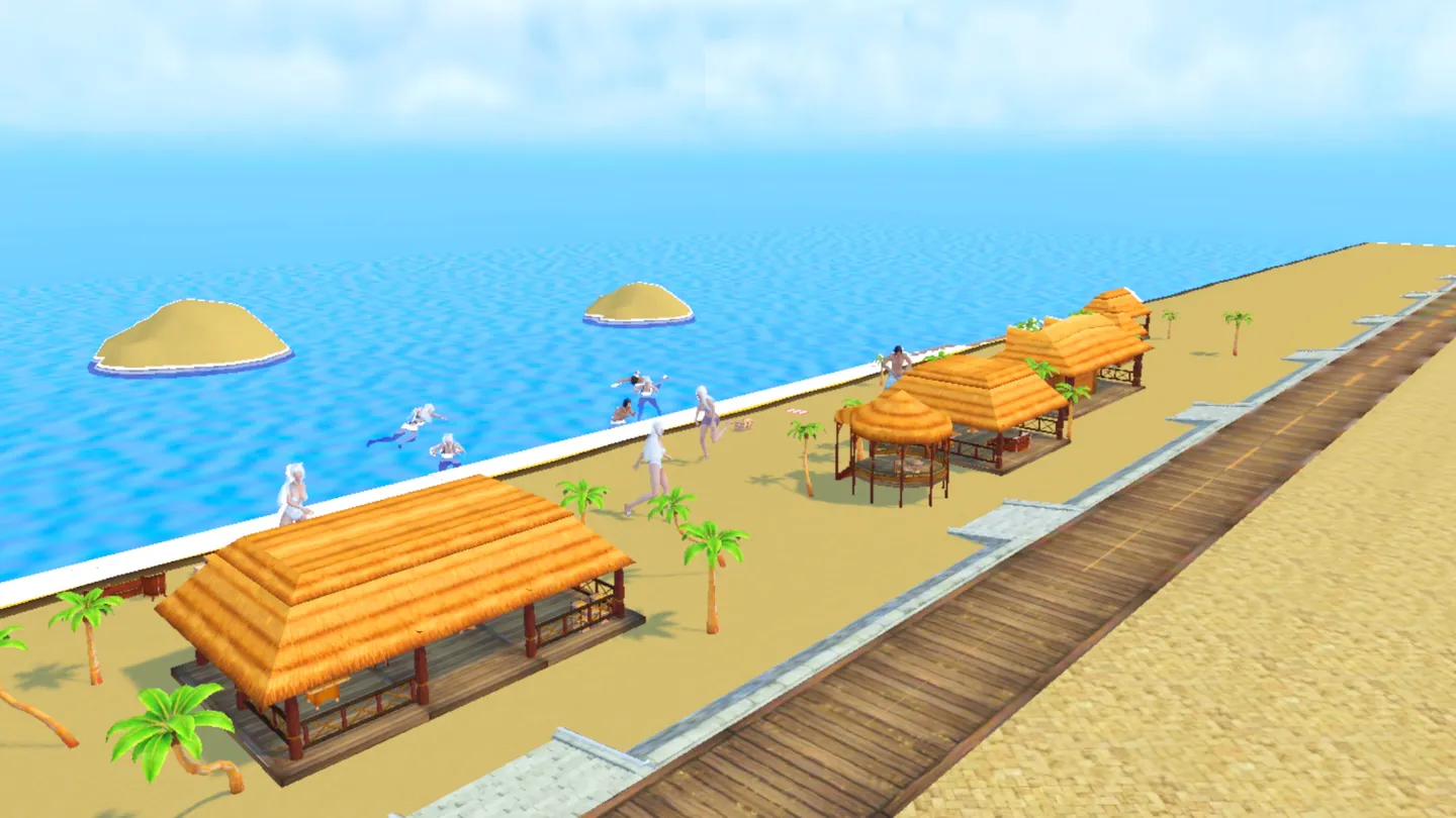 #5. Beach Overcooked (Meta) Podle: VRTech Studio