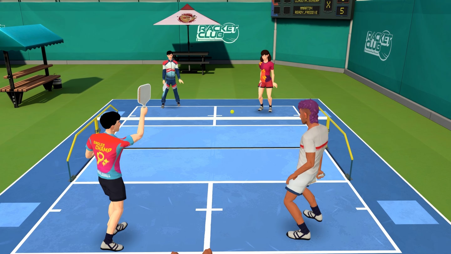 #2. Racket Club (Meta) Podle: Resolution Games