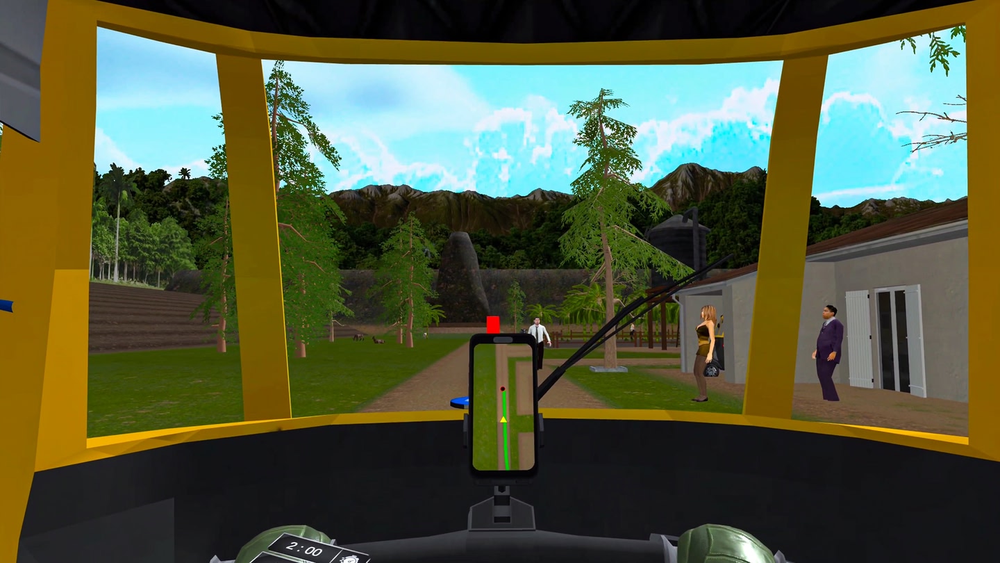 #4. Tuk Tuk Auto Rickshaw Driving (Meta) Podle: FLAG GAME STUDIO