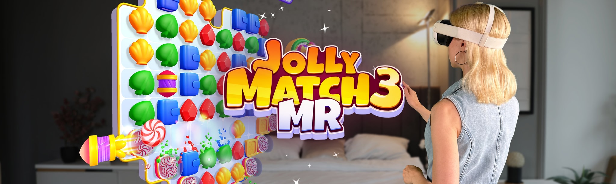 لقطات (6) Jolly Match: First MR Match-3 Puzzles