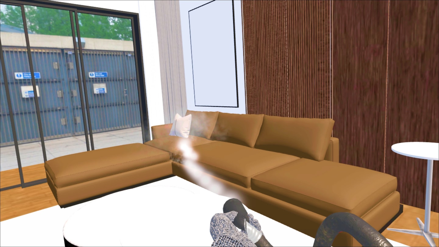 #6. Fire Fighting: Apartment Living Room (Meta) بواسطة: VRTech Studio