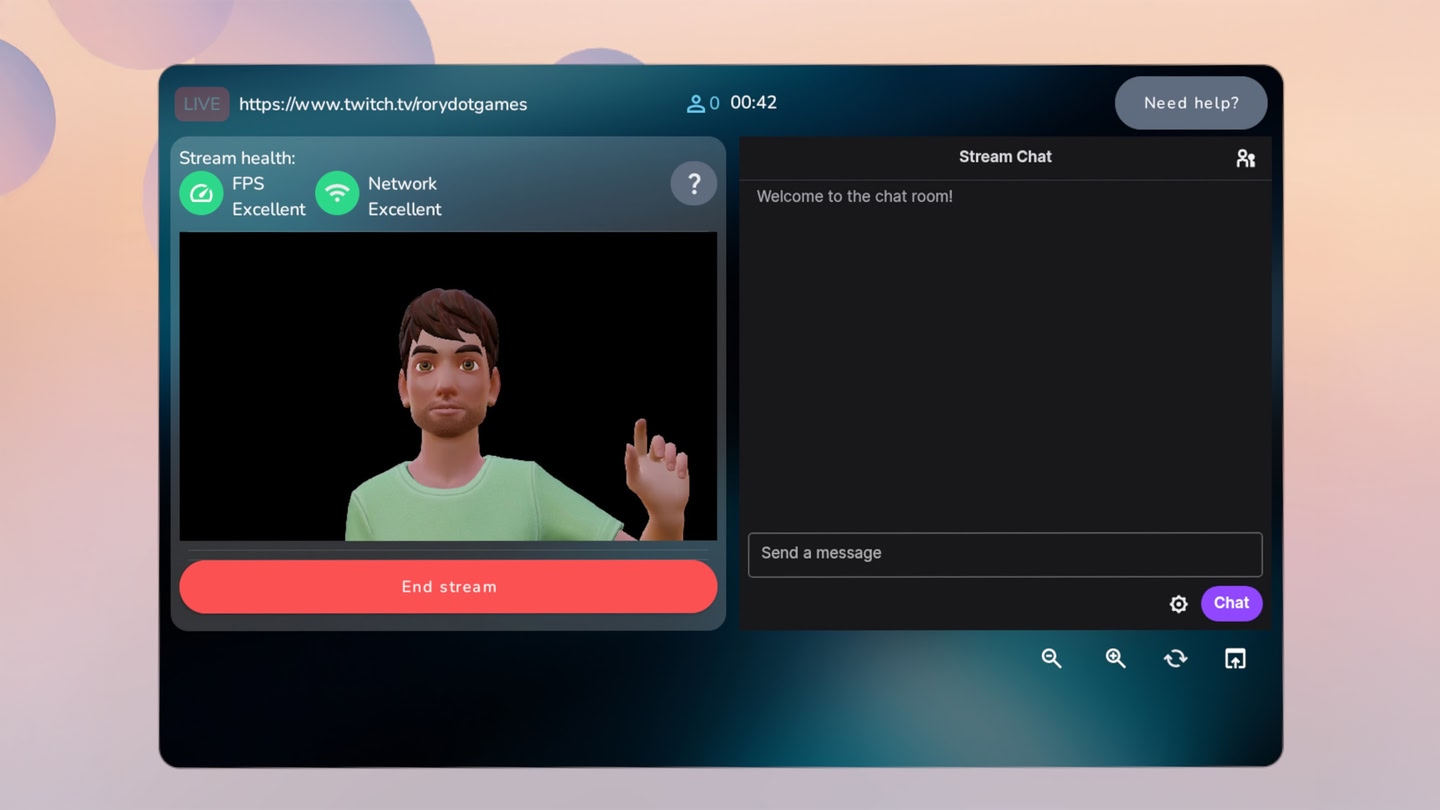 #5. BeamXR Live - Stream to Socials (Meta) De: BeamXR