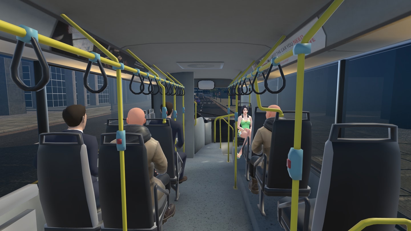 #4. City Bus Simulator VR | Bus driving game (Meta) Podle: Nami Games Studio