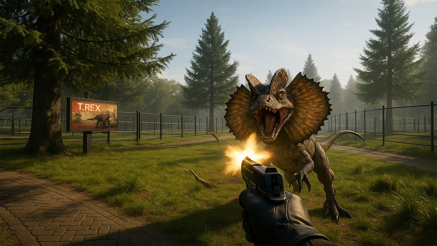 #6. Jurassic Zoo : Dinosaur Hunting (Meta) De: Dani360 Studios