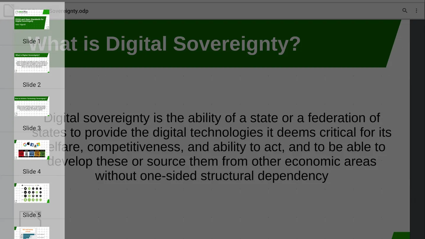 #5. LibreOffice Viewer (Meta) Με: The Document Foundation