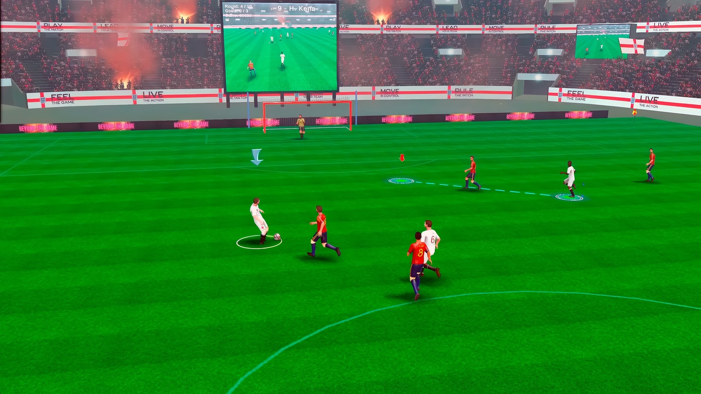 #4. Motion Soccer PRO (Meta) De: Ivanovich Games
