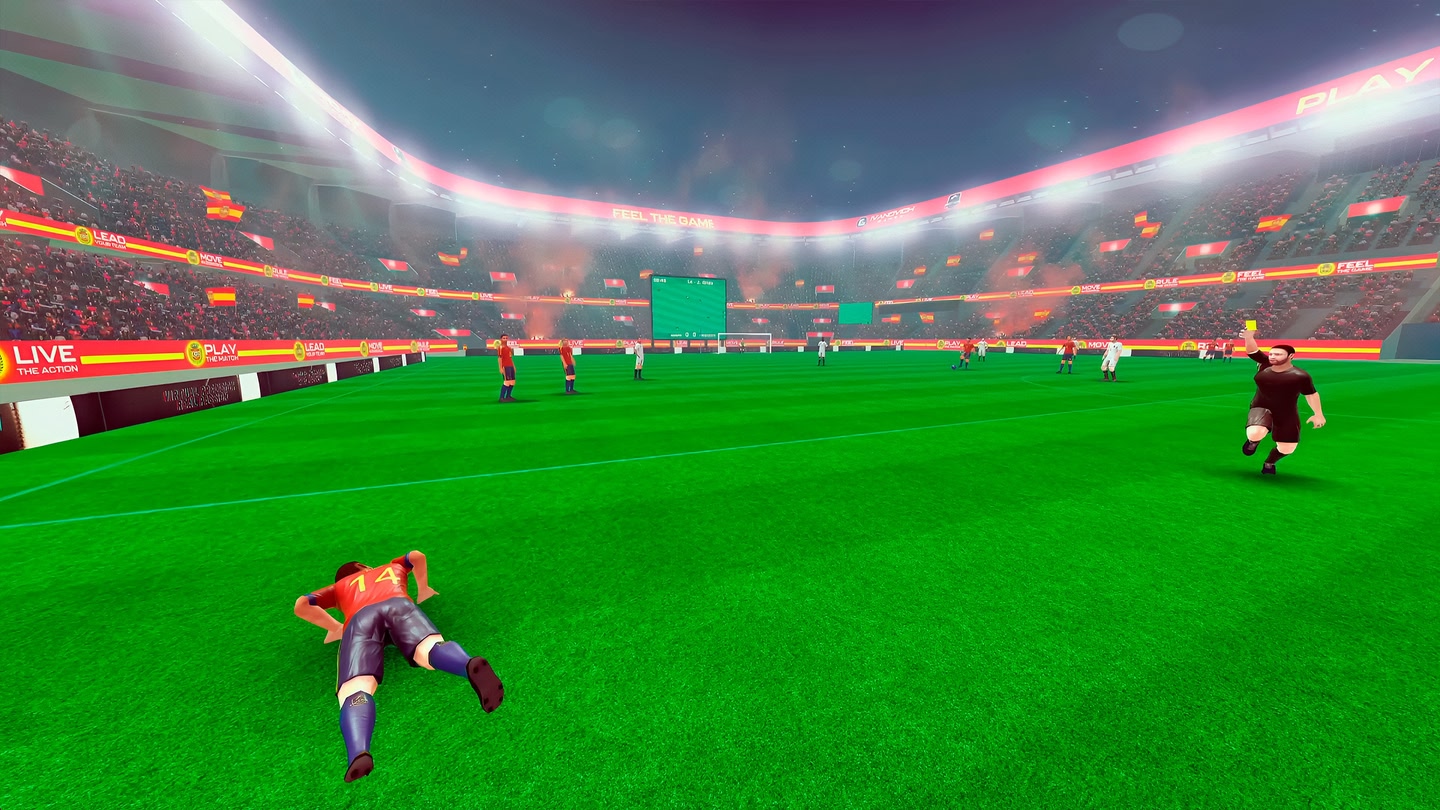 #5. Motion Soccer PRO (Meta) De: Ivanovich Games