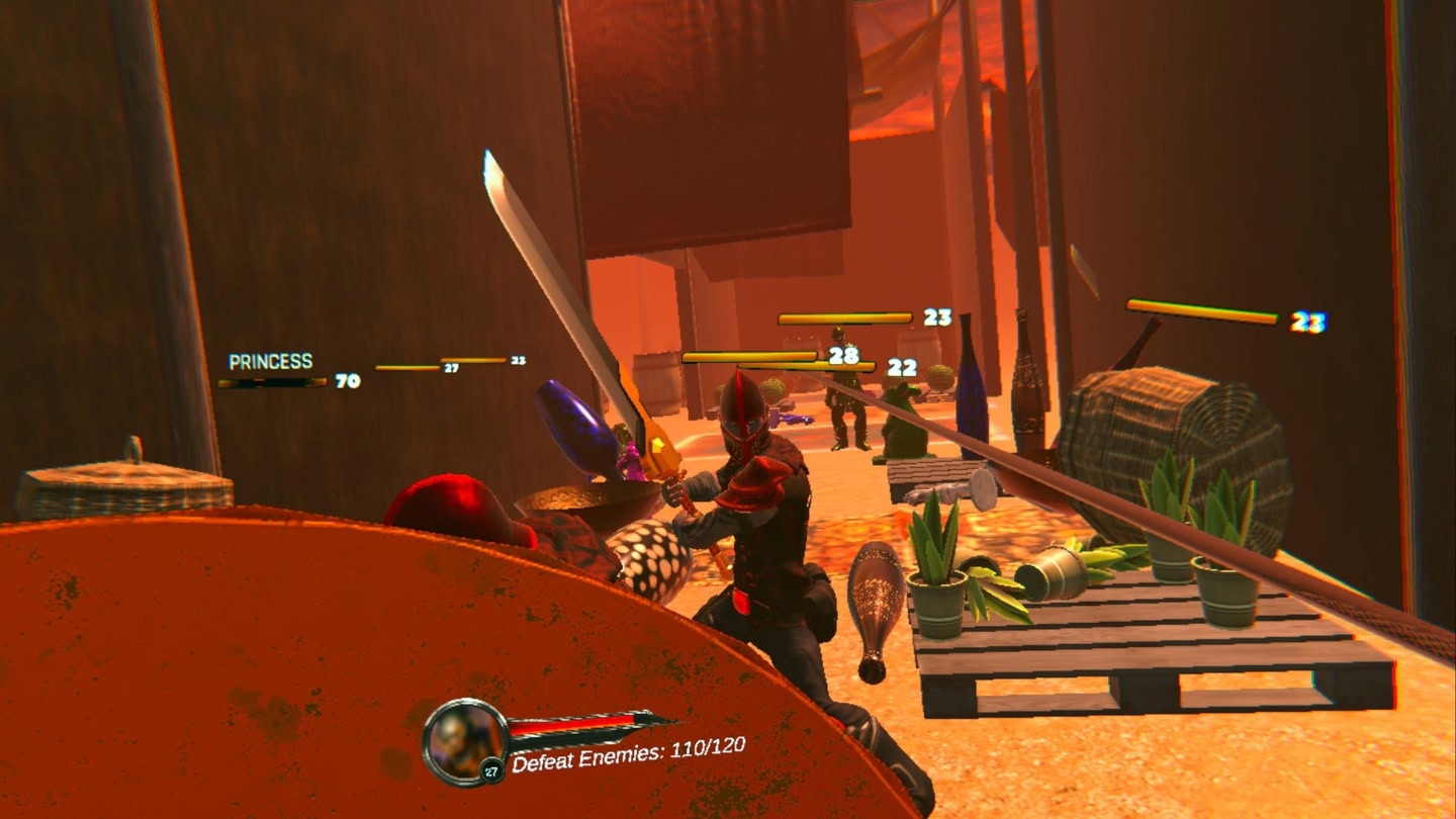 #2. Desert Ambush VR: Hold the Line! (Meta) De: Ultra Fun Games