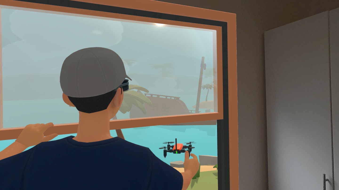 #6. Drone Sim XR (Meta) De: Vadim Silver