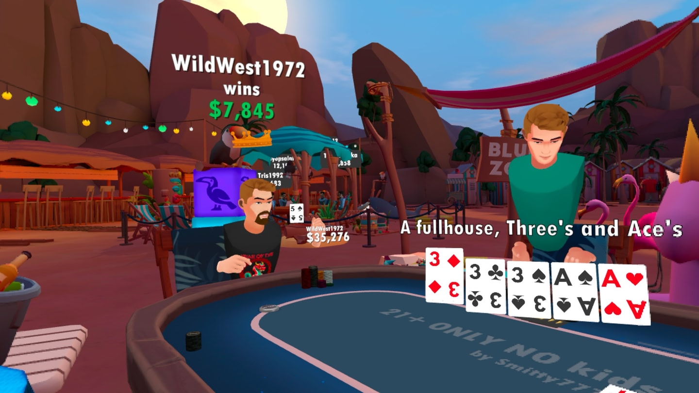 #2. POKER VR (Meta) De: Mega Particle, Inc.
