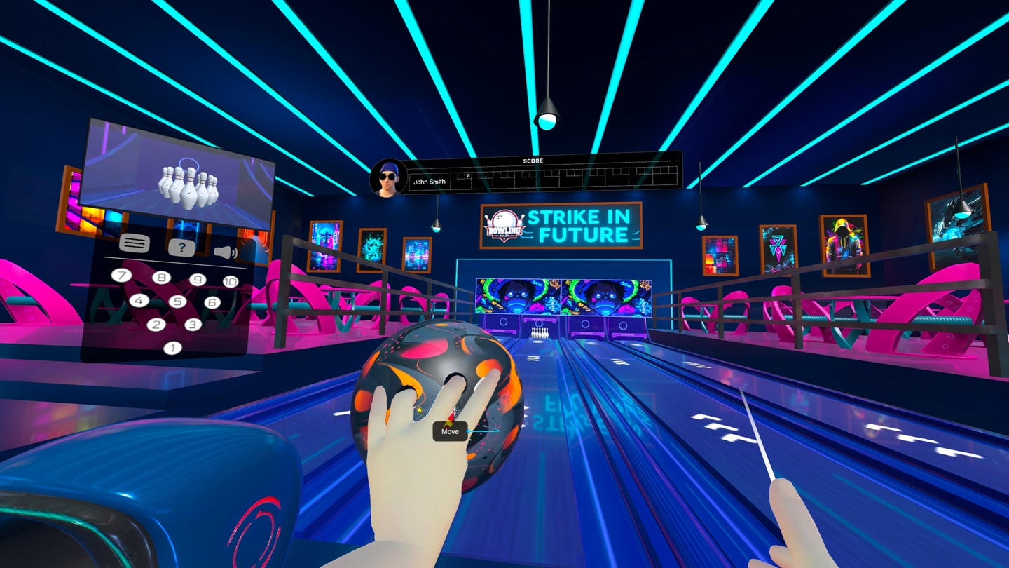 #4. Bowling Alley (Meta) De: Moon Technolabs
