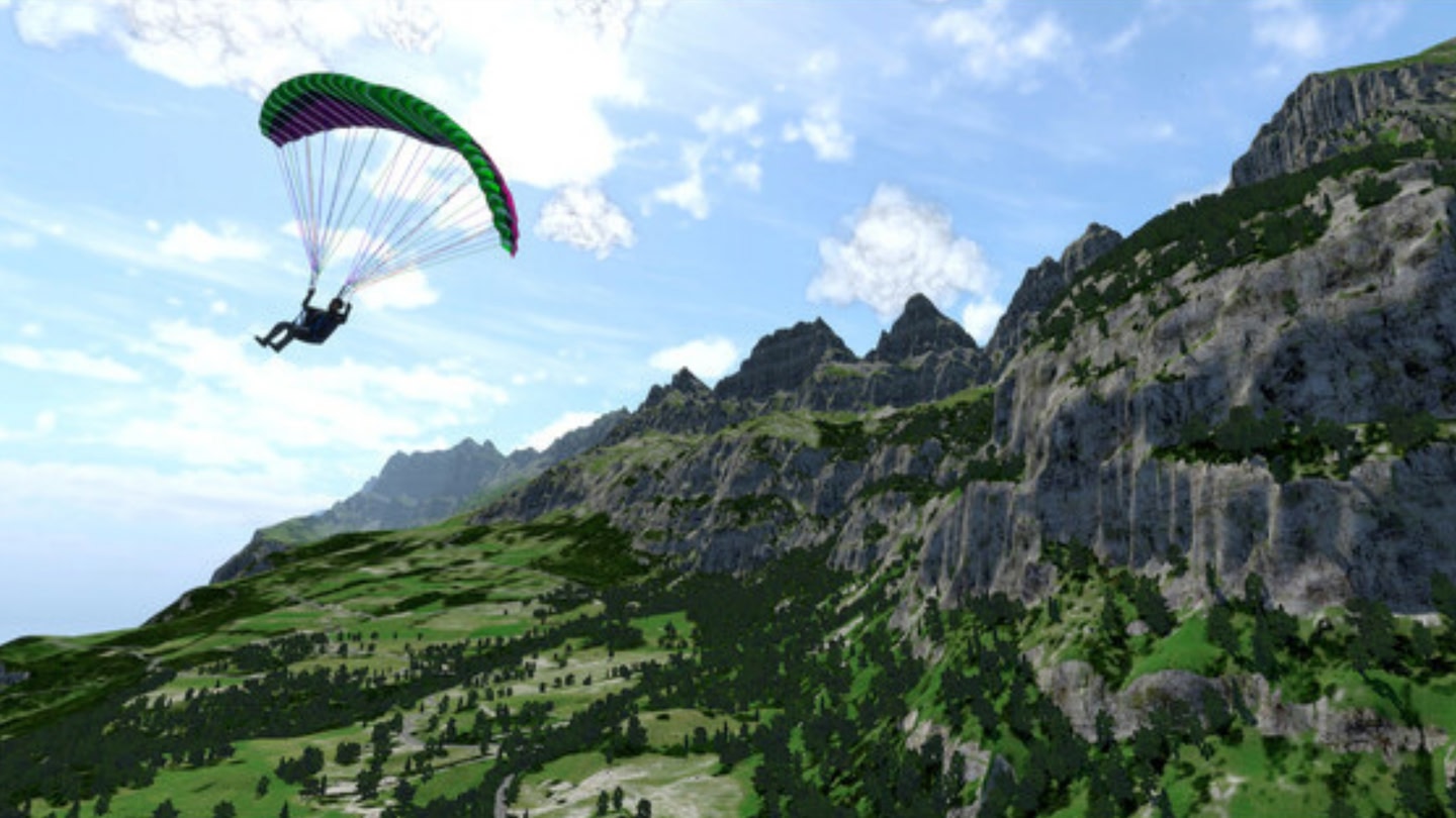 #3. Paragliding Flight: Skydiving Simulator (Meta) De: Examob