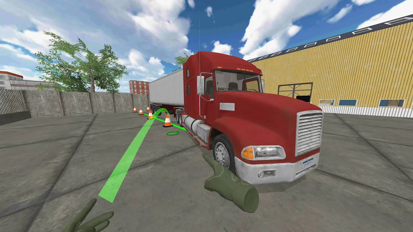 #2. Truck Parking Simulator VR Demo (Meta) โดย: Twin Software Studio