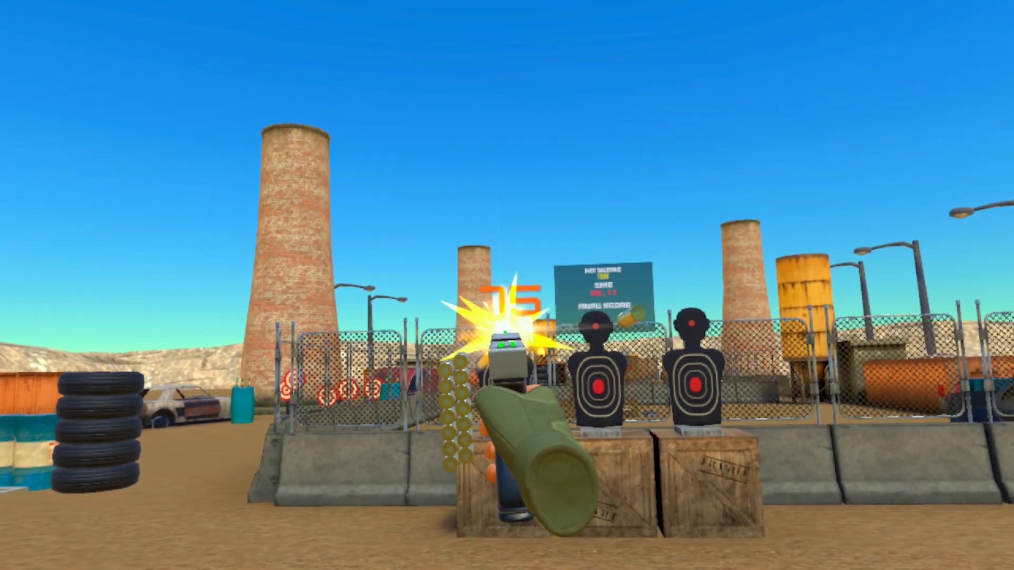 #2. Dynamic Shooting VR (Meta) 来自: Polyfun Games