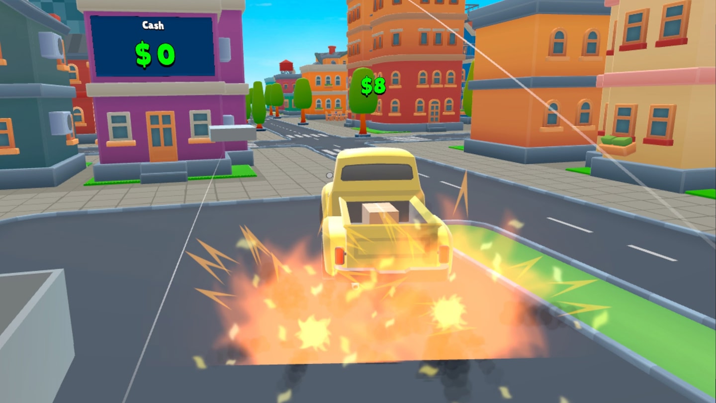 #2. VR Delivery Tycoon (Meta) 由: LudosLabs