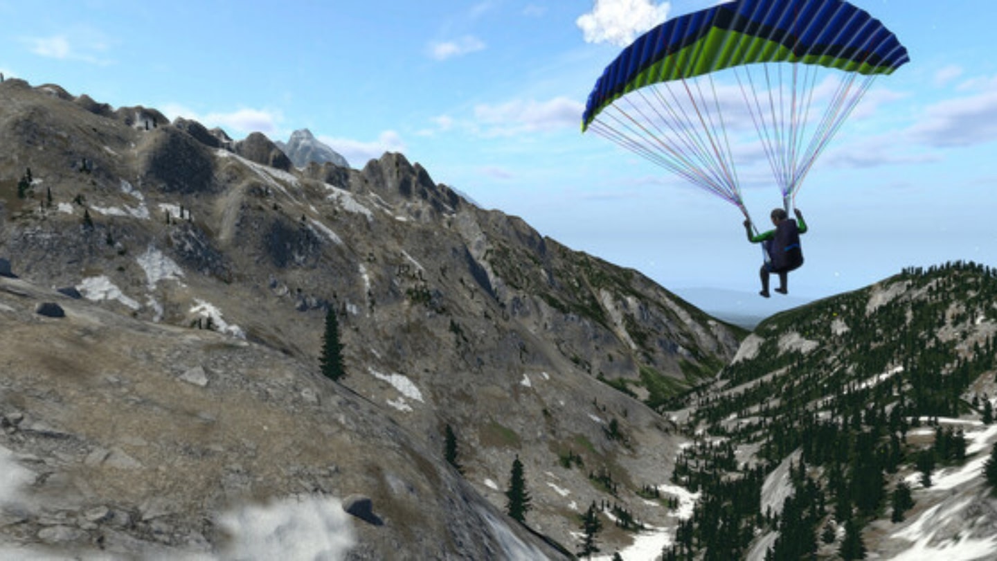 #4. Paragliding Flight: Skydiving Simulator (Meta) De: Examob