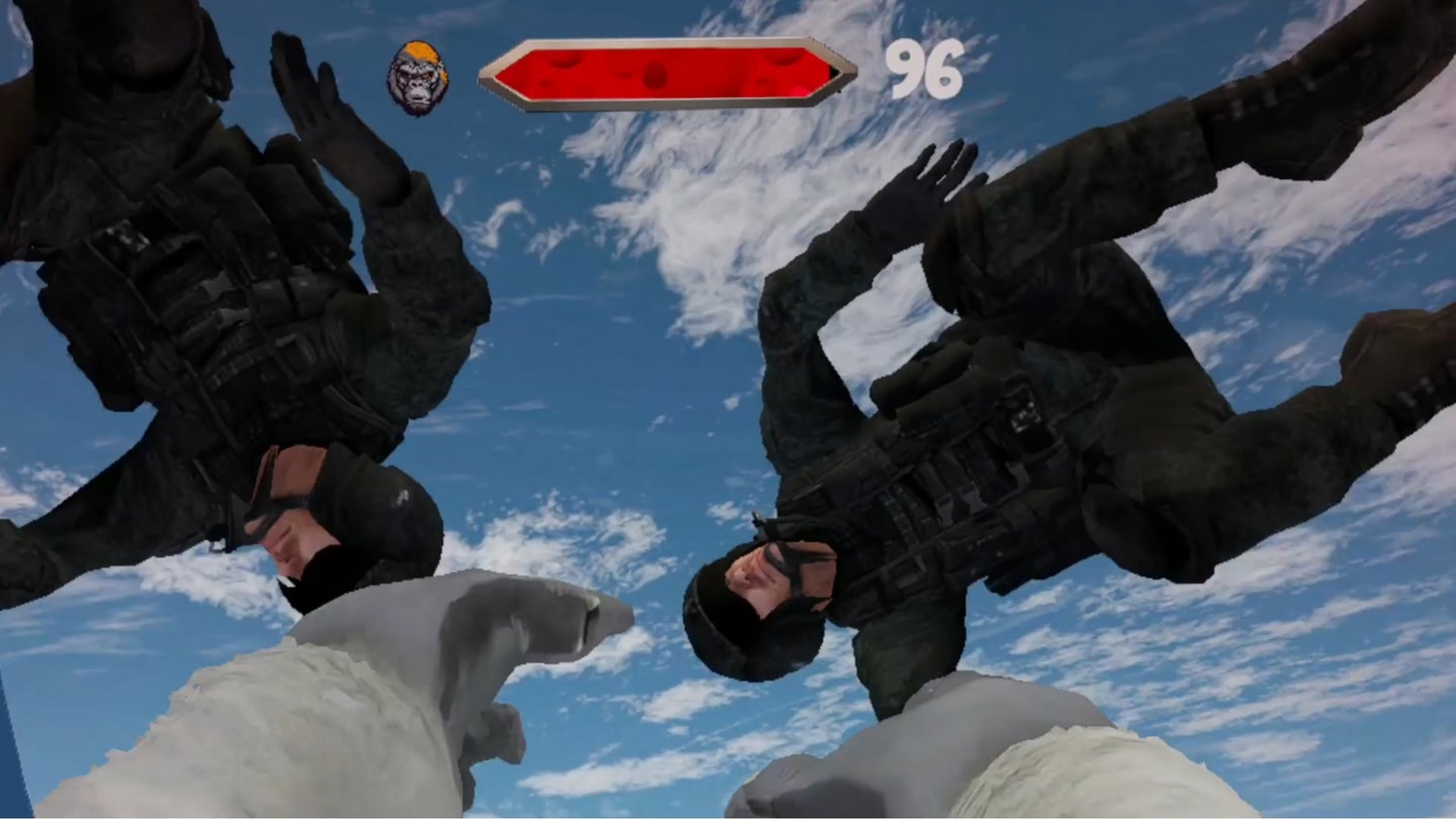 #4. Gorilla vs 100 Men (Meta) De: Richard - Amir - Vijay - Michael - Julian - Javed -